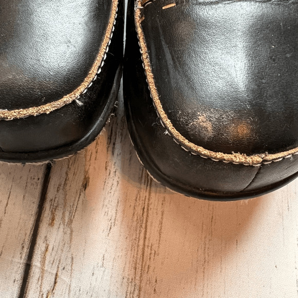 Spring Step Burbank slip on brown embossed shoes Size 9.5 - Picture 5 of 12